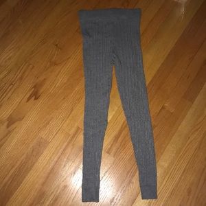 ✨NEW Cableknit Layering Leggings.  NWOT.  One Size
